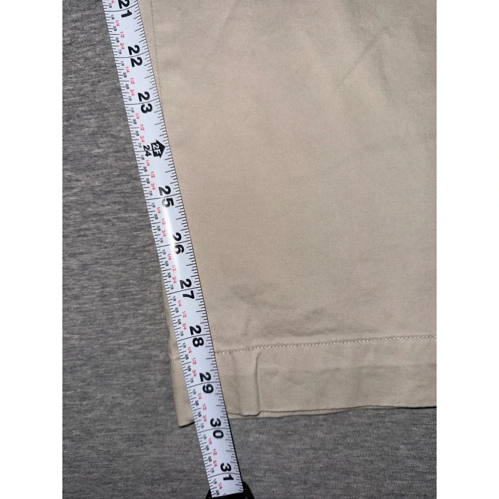 Polo Ralph Lauren Mens Stretch Straight Fit Pants Size 40x30 Beige Preppy Ivy